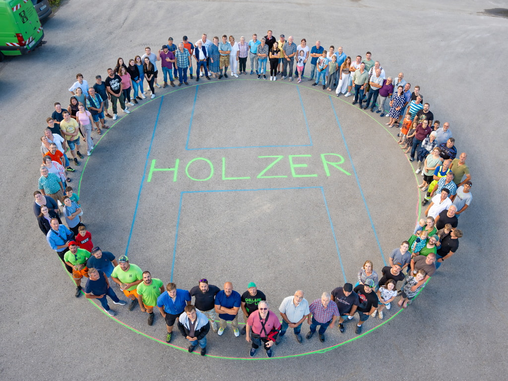 Gruppenbild von Holzer GmbH Mitarbeiter